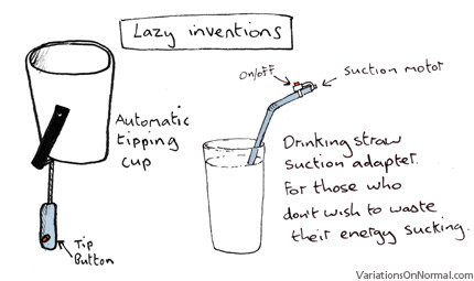 Lazy inventions