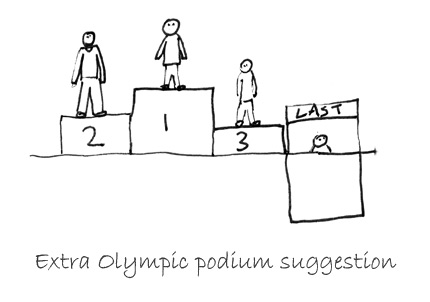 olympic podium alternative