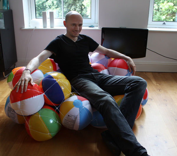 beach ball seat