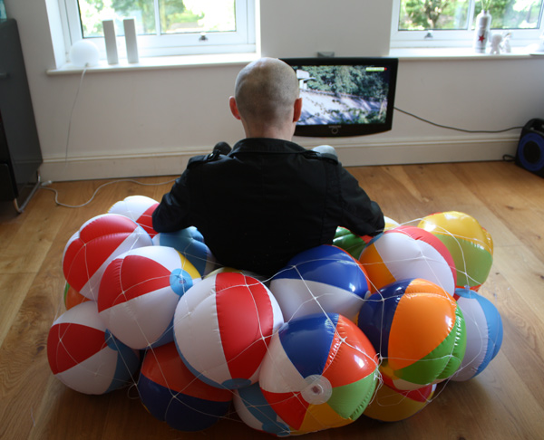 beach ball seat