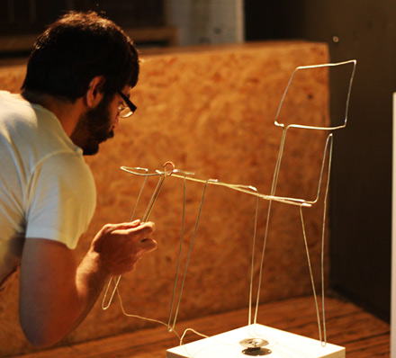 Do not touch chair Do not touch chair